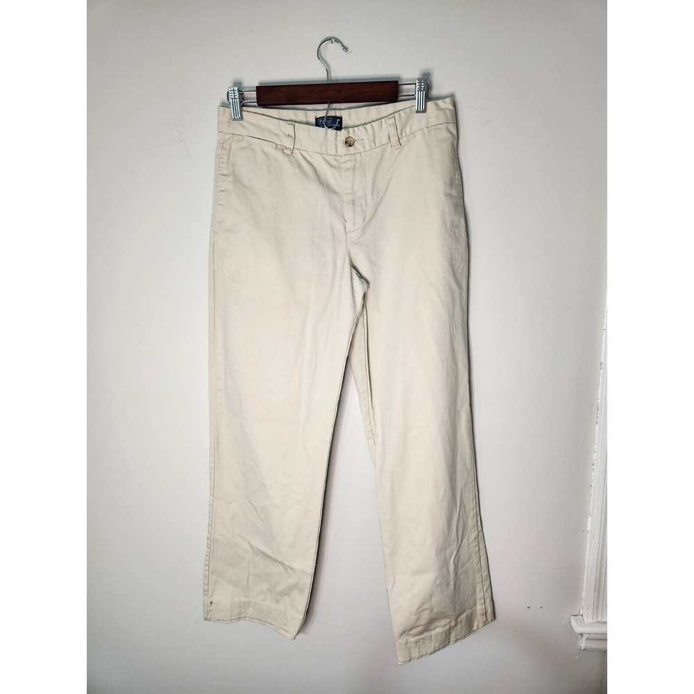 Polo Ralph Lauren‎ Pants Youth Size 20 Chino Khaki Dress Uniform